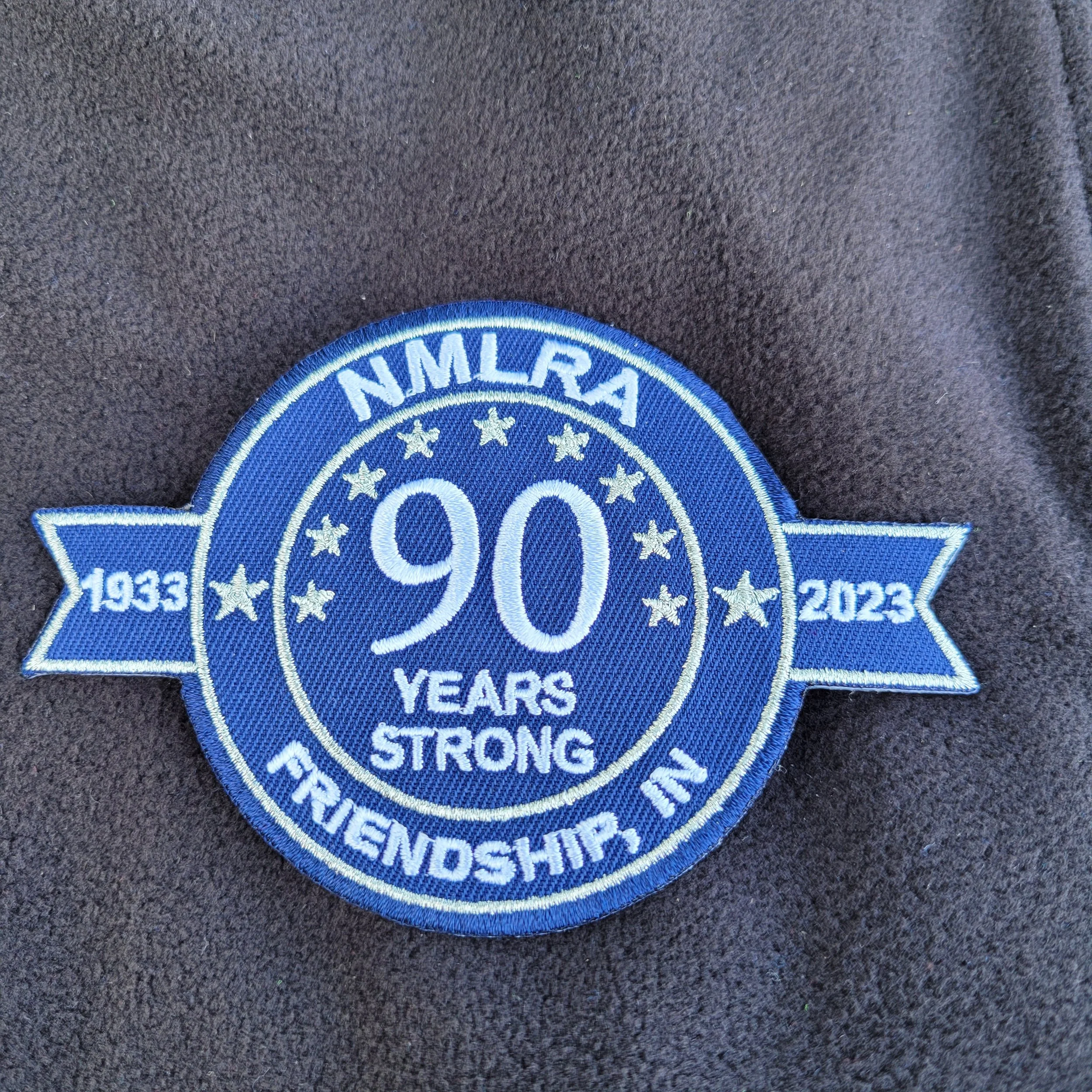 NMLRA  90 Years Strong Patch
