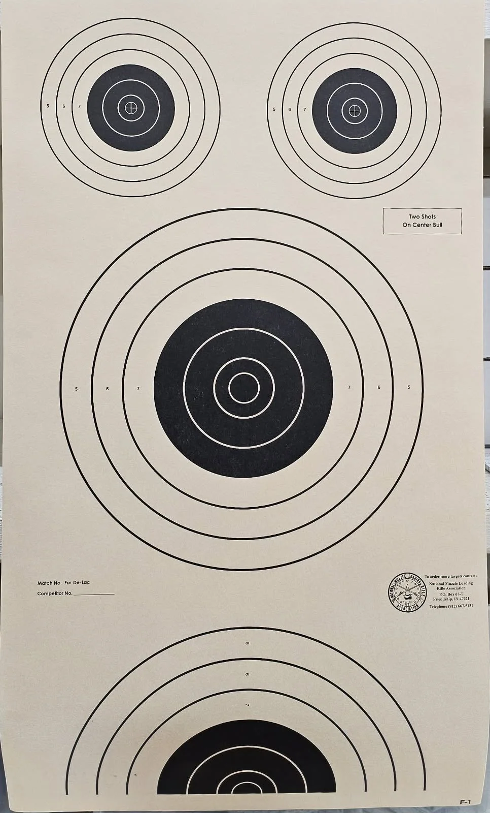 TG2431 - Fer-Du-Lac - National Muzzle Loading Rifle Association