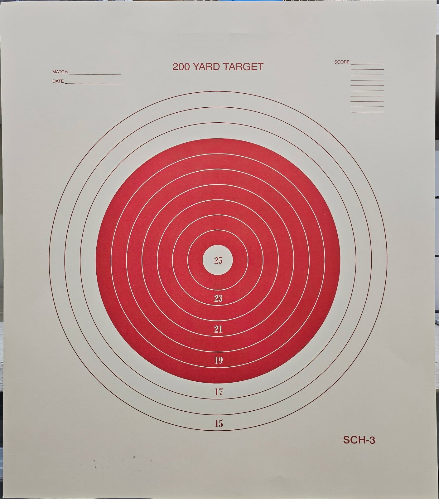 Target TG2453 -- Schuetzen - 3