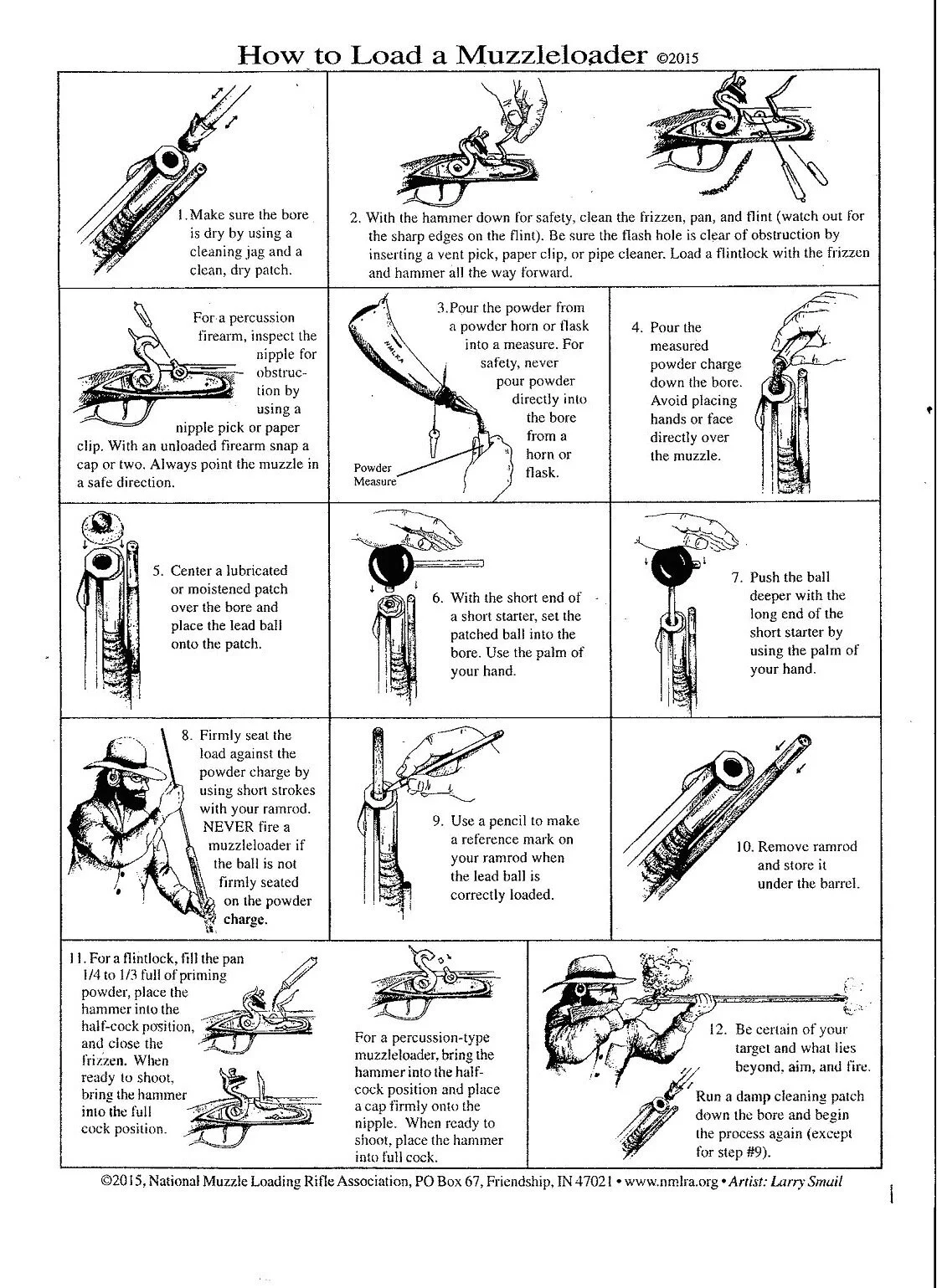 How to Load a Muzzleloader